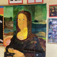 Mona Lisa Jigsaw Art